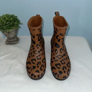 Hunter Cheetah Rain Boots